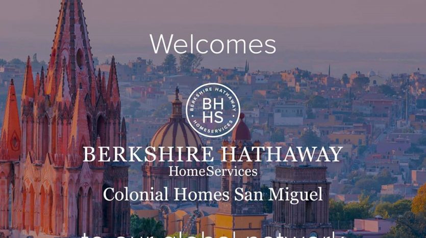 Berkshire Hathaway HomeServices Brokerage Franchise Network Expands to Mexico’s San Miguel de Allende