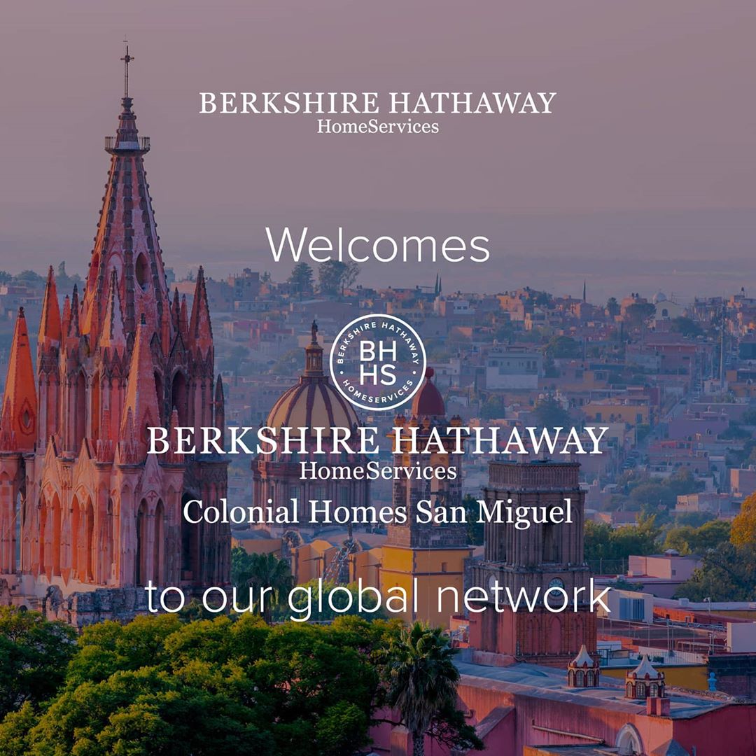 Berkshire Hathaway HomeServices Brokerage Franchise Network Expands to Mexico’s San Miguel de Allende