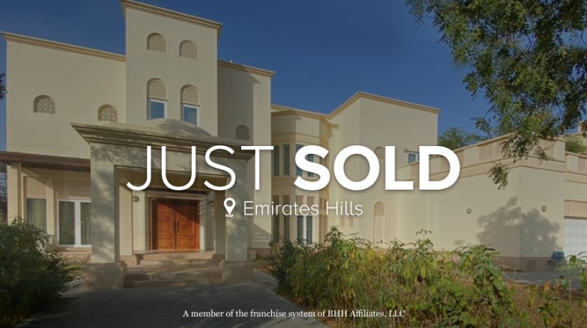 Just Sold Luxury Property in Emirates Hills
