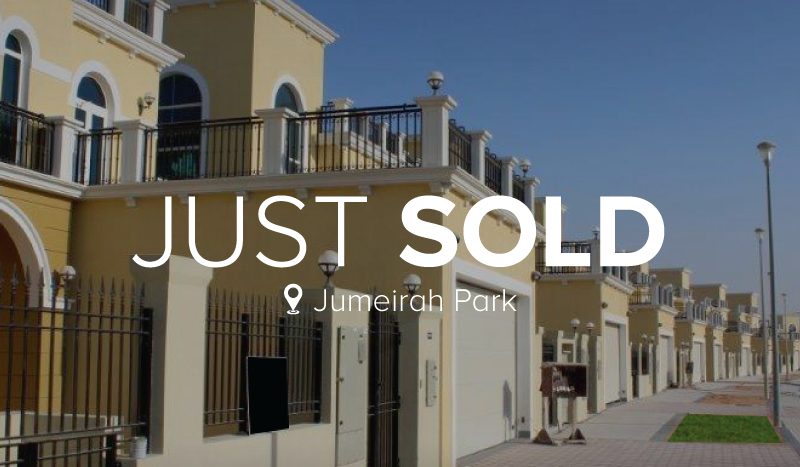 Just Sold - 4 Bedroom - Villa in Jumeirah Park
